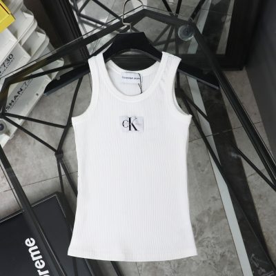 Luxury Calvin Klein Suspenders Black Cotton Classic Style