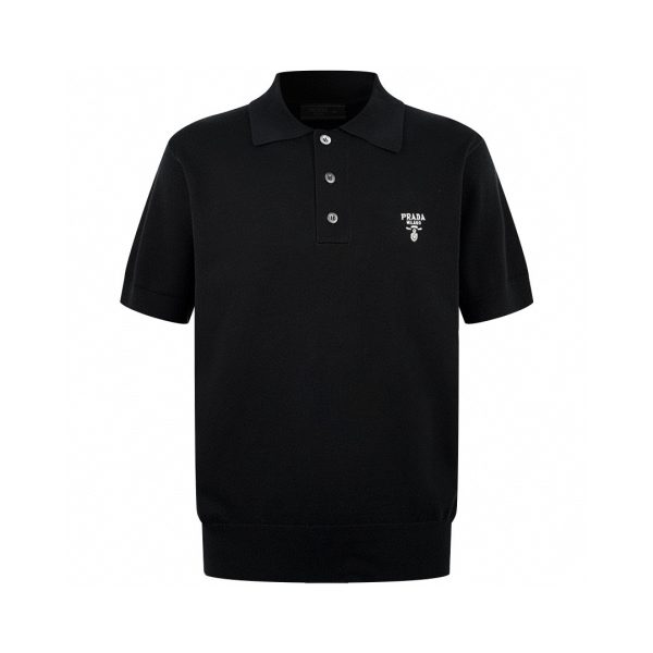 Premium Quality Prada Short-Sleeved Shirts Knit Classic Style