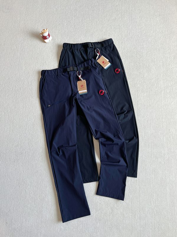 High Quality Mammut Trousers Red Classic Style