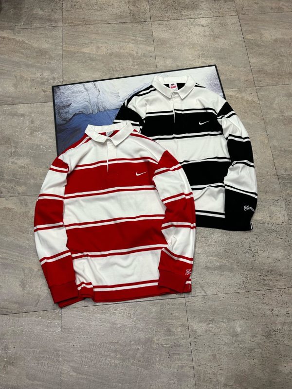 Premium Nike Long Sleeve Black Stripe Luxury