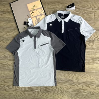 Premium Descente Short-Sleeved Shirts Casual Collection