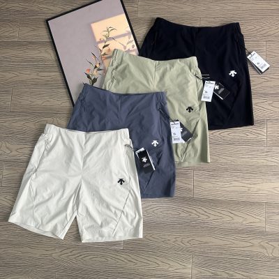Premium Quality Descente Shorts Gray Casual Style
