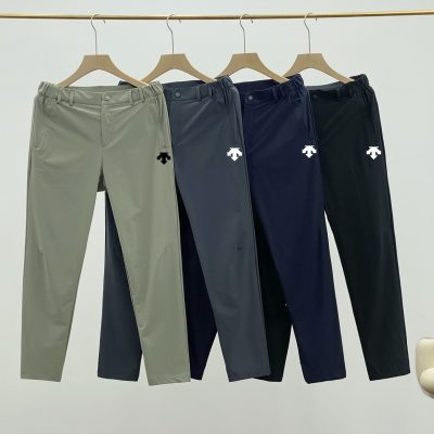 Luxury Descente Pants Black Nylon Urban Luxury