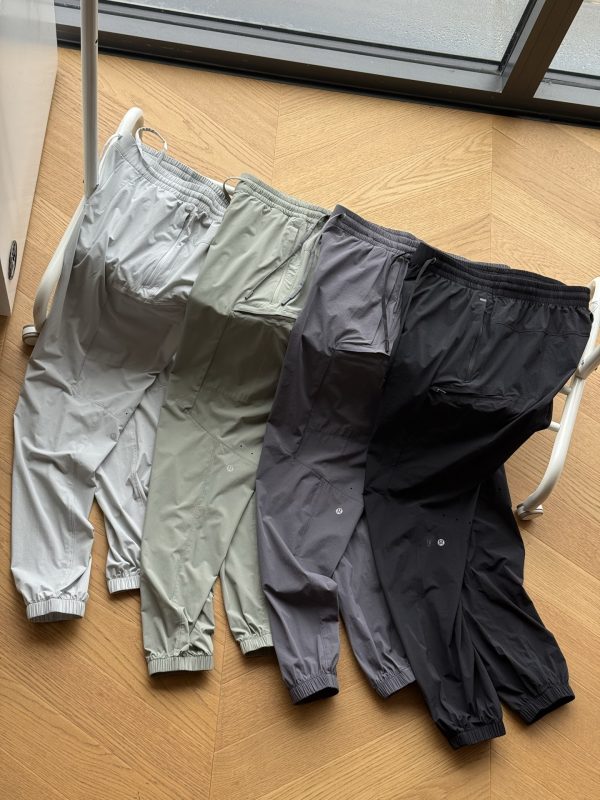 Premium Quality Lululemon Trousers Black Breathable Collection