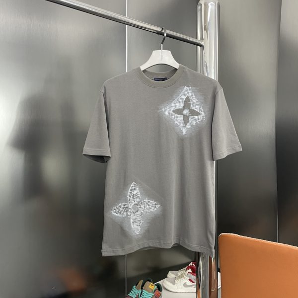 Best Selling Louis Vuitton Short Sleeves Black Monogram Style