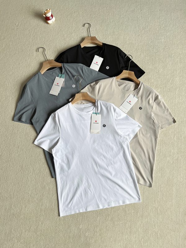 Luxury Lululemon T-Shirt Black Breathable Style