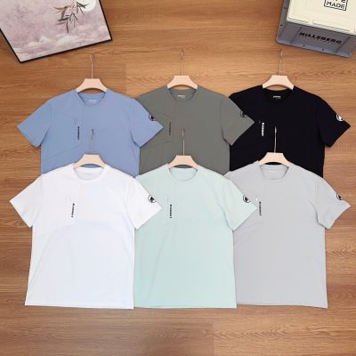 Premium Mammut Short Sleeves Black Classic Style