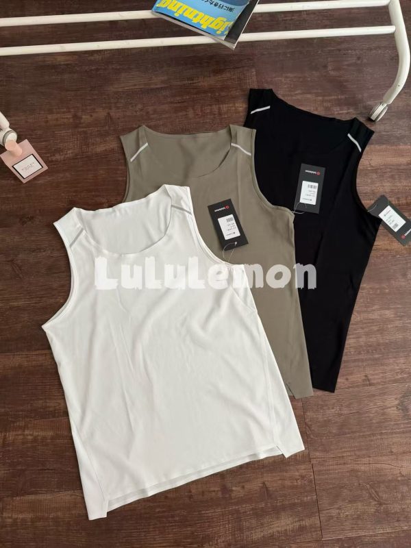 Premium Quality Lululemon Vest Black Breathable Luxury