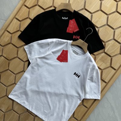 Best Selling Helly Hansen Short Sleeves White Cotton Washed Style