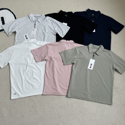 Premium Lululemon Short-Sleeved Black Silk Casual Collection