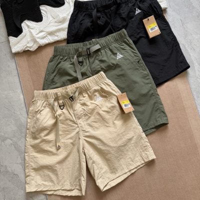 Best Selling Nike Shorts Black Nylon Casual Luxury
