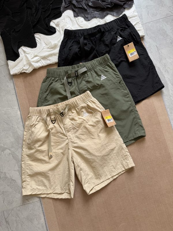 Best Selling Nike Shorts Black Nylon Casual Luxury