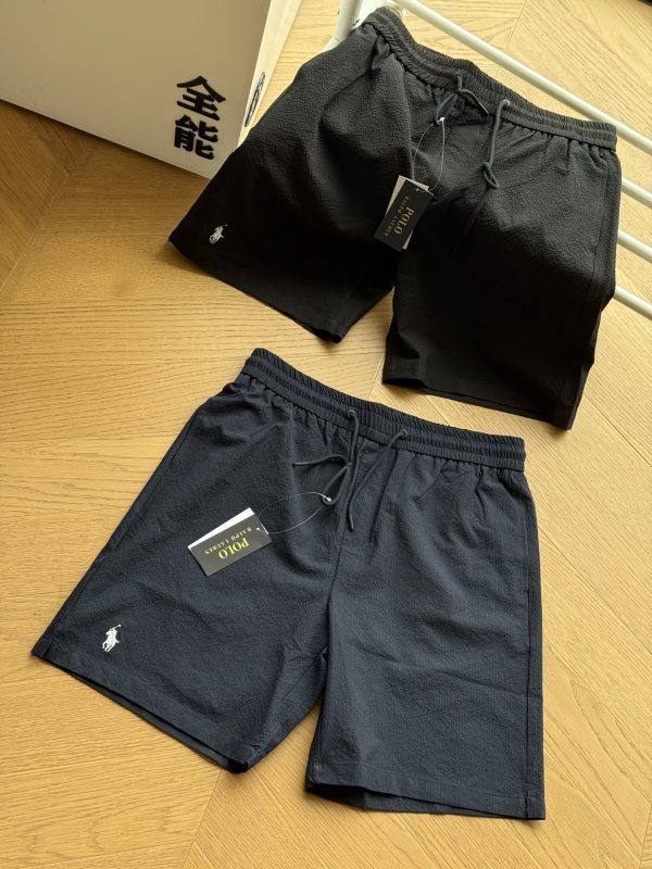 Best Selling Ralph Lauren Shorts Black Breathable Style