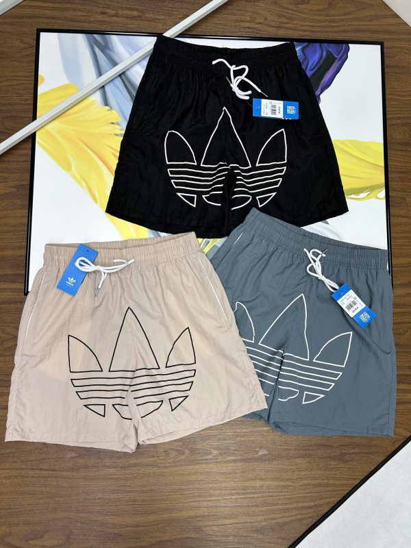 Best Selling Adidas Shorts Black Embroidered Collection