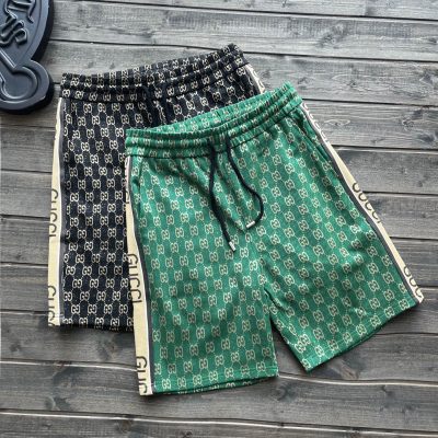 Premium Gucci Shorts Black Jacquard Style