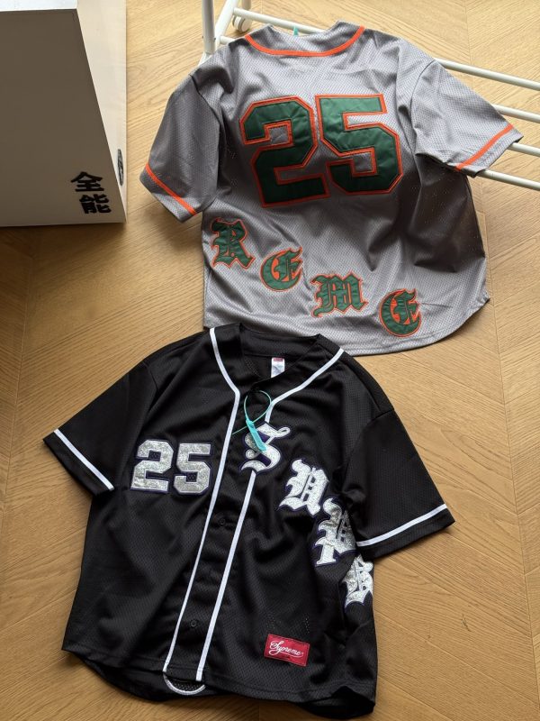 Premium Supreme Short Sleeves Black Jersey Collection