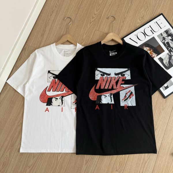 Premium Nike Short Sleeves Black Logo Collection