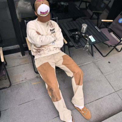 Luxury Carhartt Trousers Cotton Washed Style