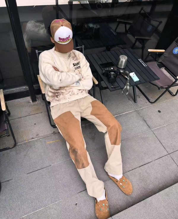 Luxury Carhartt Trousers Cotton Washed Style