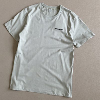 High Quality Salomon Short Sleeves Gray Casual Luxury