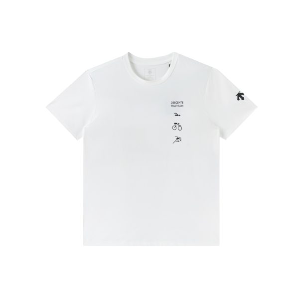 Premium Descente Short Sleeves Black Cotton Breathable Collection