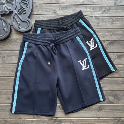 Premium Quality Louis Vuitton Short Sleeves Black Casual Style