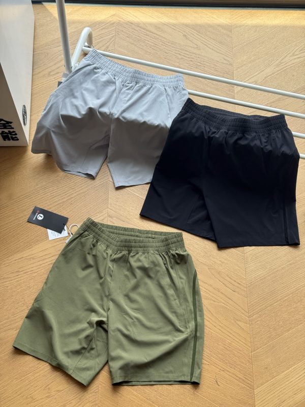 Luxury Lululemon Shorts Black Breathable Collection