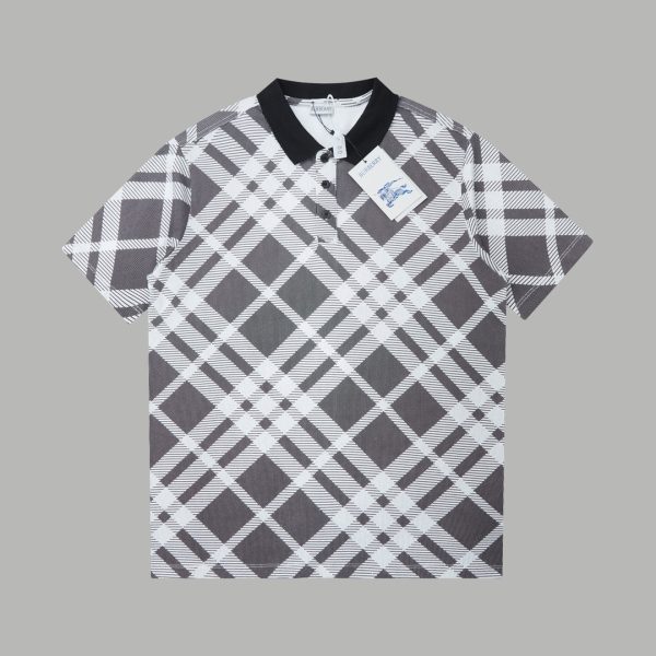 Luxury Burberry Polo Shirt Cotton Casual Collection