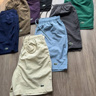 Best Selling Lacoste Shorts Solid Luxury