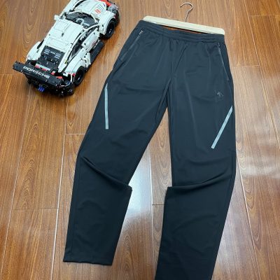 Luxury Descente Sweatpants Black Patchwork Collection