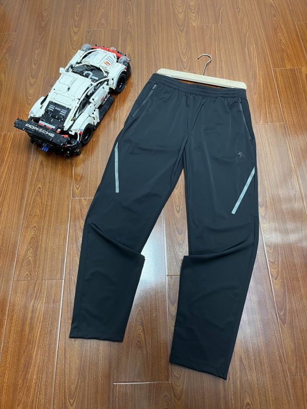 Luxury Descente Sweatpants Black Patchwork Collection