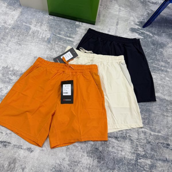 Premium Lululemon Shorts Black Breathable Collection