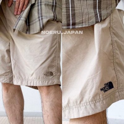 High Quality The North Face Shorts Purple Nylon Embroidered Style