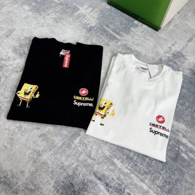 Premium Supreme Long Sleeves Black Print Luxury