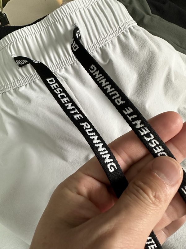 High Quality Descente Pants Black Nylon Casual Luxury