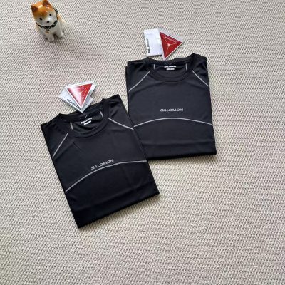 Premium Salomon Short Sleeves Black Casual Luxury