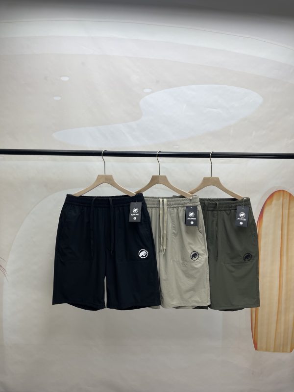 High Quality Mammut Shorts Black Breathable Style