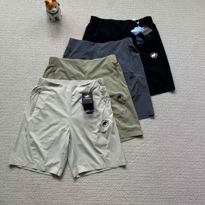 High Quality Mammut Shorts Black Breathable Luxury
