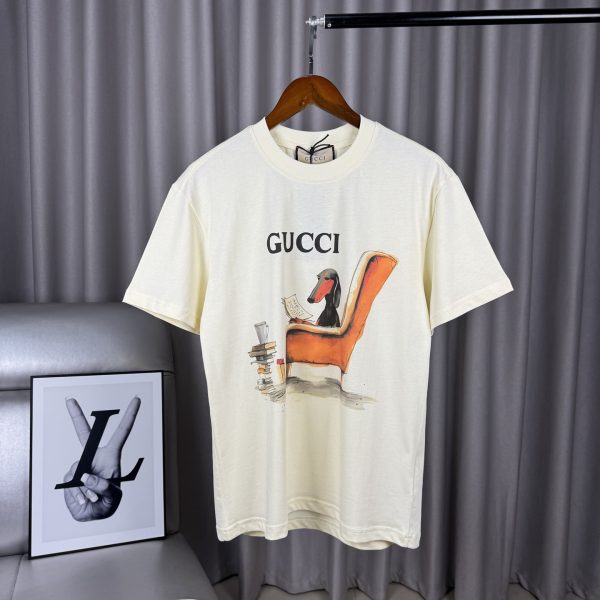Luxury Gucci Short Sleeves Cotton Print Luxury
