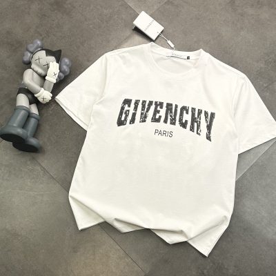 Best Selling Givenchy Short Sleeves Black Cotton Print Luxury