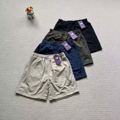 Premium The North Face Shorts Purple Nylon Embroidered Collection