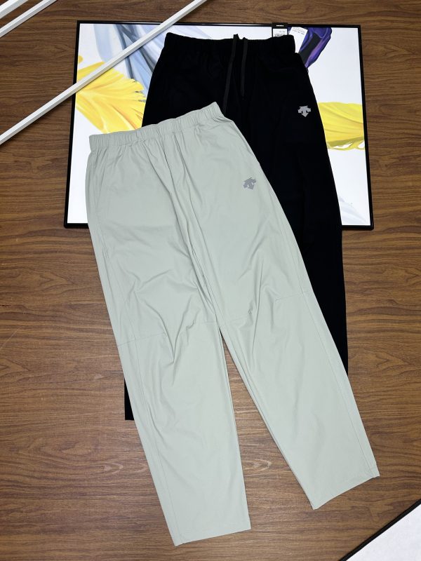 Premium Descente Trousers Black Casual Style