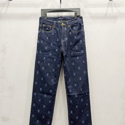 Best Selling Louis Vuitton Jeans Leather Luxury