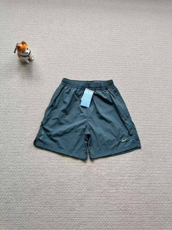 Premium Quality Nike Shorts Black Polyester Logo Luxury