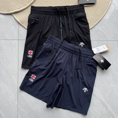 Luxury Descente Shorts Black Casual Collection