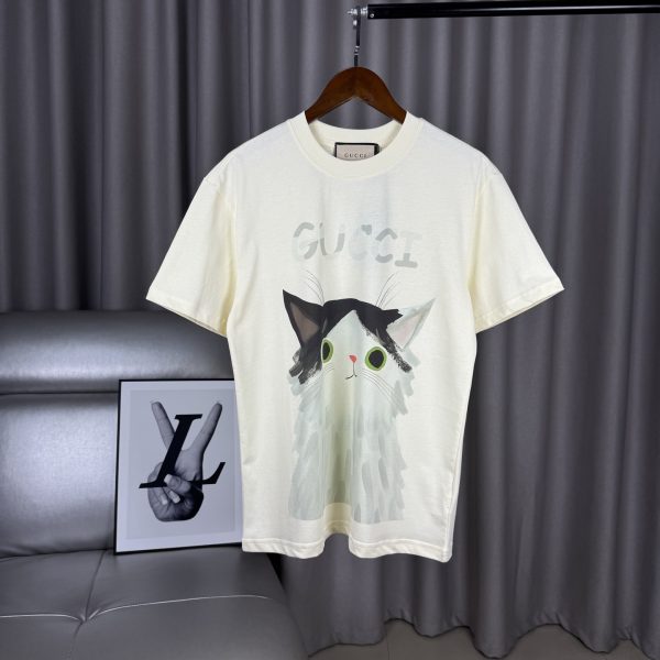 Luxury Gucci Short Sleeves Cotton Print Collection