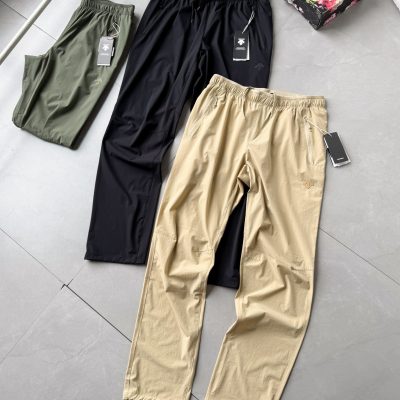 High Quality Descente Trousers Black Casual Luxury
