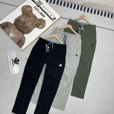 Premium Quality Descente Pants Black Breathable Style