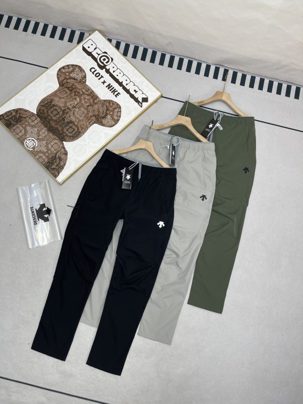 Premium Quality Descente Pants Black Breathable Style