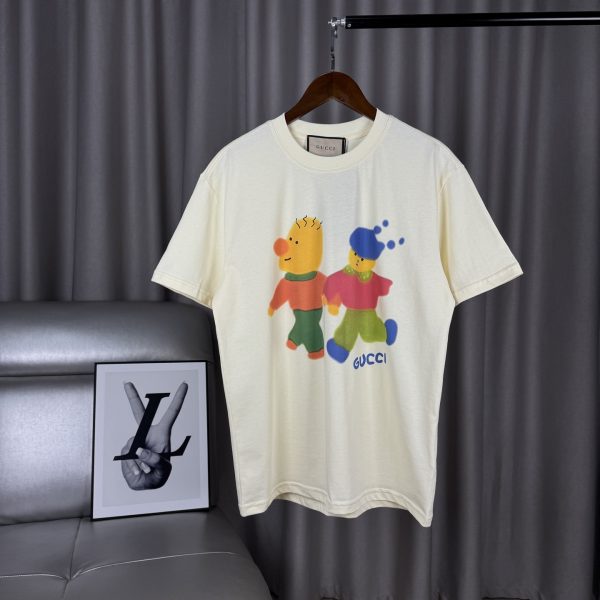 Best Selling Gucci Short Sleeves Cotton Logo Style